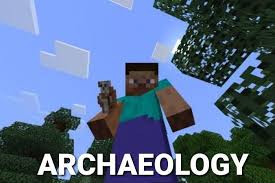 Archaeology and Sniffer features in Minecraft Bedrock Edition 