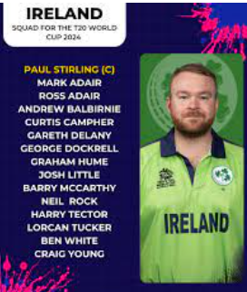 Ireland Squad